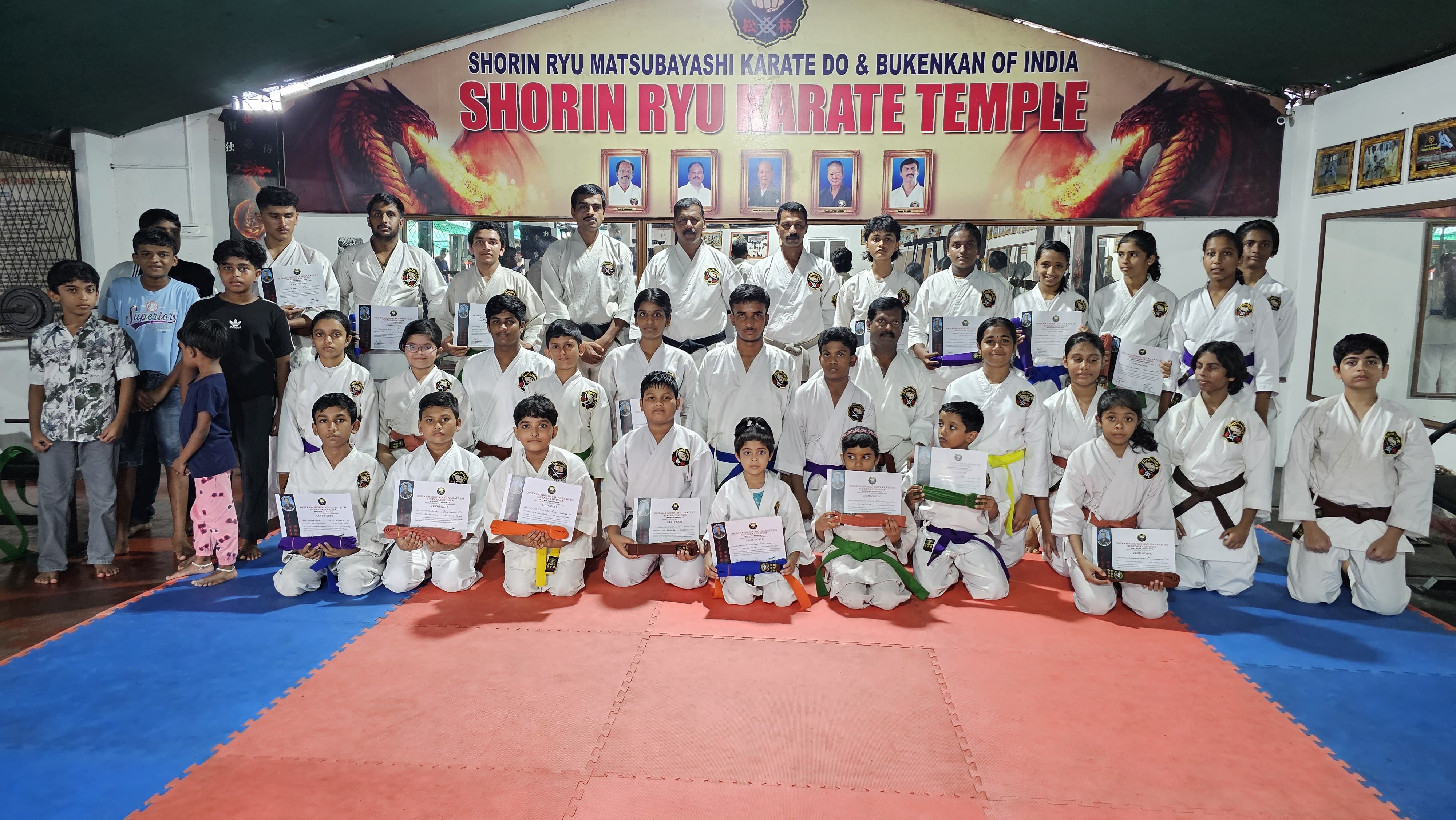 Black belt ceremony